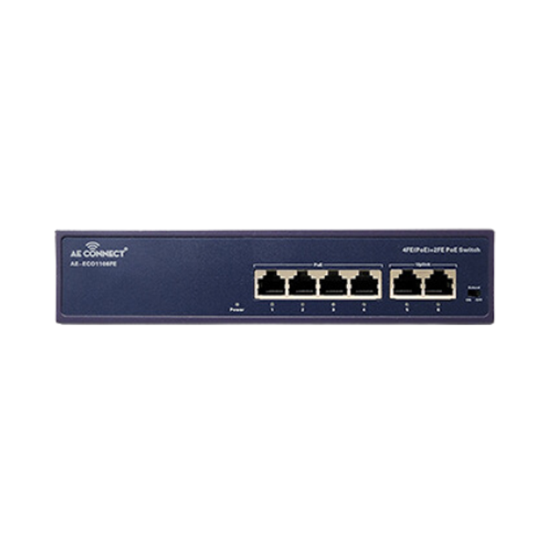 AE Connect 4 PORT POE Switch