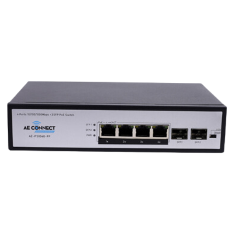 AE Connect 4 PORT POE Switch