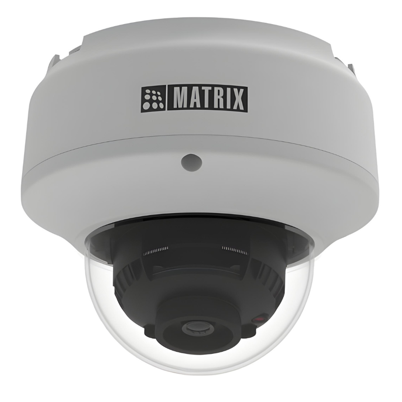Matrix SATATYA 5MP IR Dome Camera, Fixed Lens With Audio- Professional Series