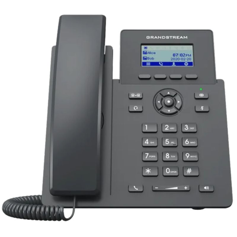 Grandstream GRP2601P 2 Line Essential Corded IP Phone with PoE