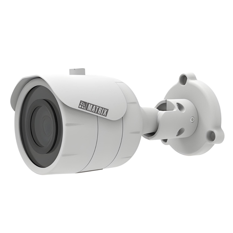 Matrix SATATYA 8MP Fixed Lens IR Bullet Camera With Audio- Professional Series