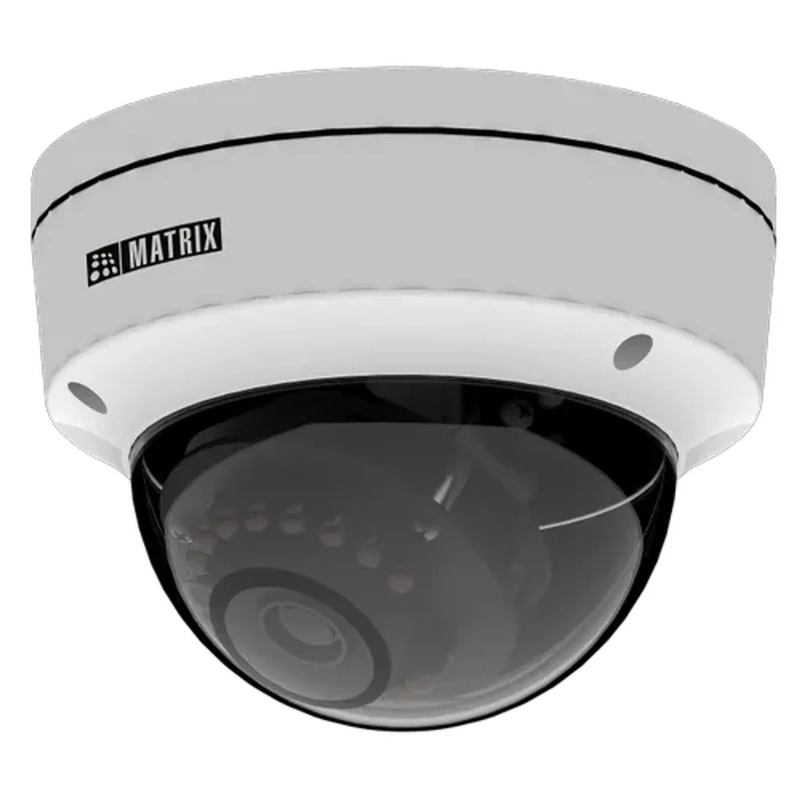 Matrix SATATYA 2MP IR Dome Camera, Fixed Lens- Professional Series